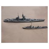 Small Scale Collectible Naval Ship Models