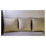 Three 16'ï¿½16' Couch or Chair Pillows