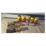 Vintage Matches, soap, and Cleanser