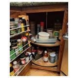 Contents of Cupboard (spices, more)