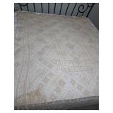 Vintage Hand Crocheted Table Cloth