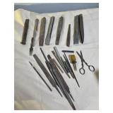 Assorted Chisels & Files