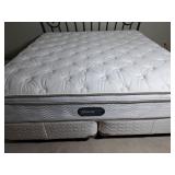 King BeautyRest Mattress, Box Springs & Rails