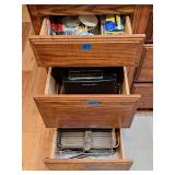 Contents of 3 Drawers (sm kitchen appliances,more)