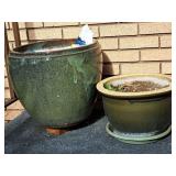2) Ceramic Planters