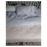 Heat Blanket and Pillows Queen