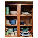Contents of Cupboard (dishes, bowls, cups)