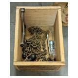 Box w/ Chain, 3 Balls and Star Wrench