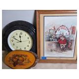 Clock and Golf Signs