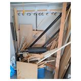 Closet Full of Wood Scraps and Such