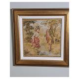Vintage Needlepoint Tapestry