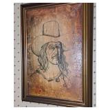 Framed Oil on Canvas