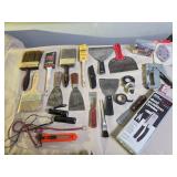 Paint Brushes, Putty Knives, Riveter and More