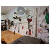 Contents of Wall (Pegboard not included)