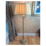 Vintage Stiffel Btass Candelabra Floor Lamp