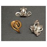 (3) Fashion Jewlery Rings