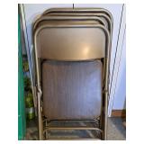 4)  Folding Chairs