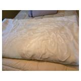 Large White Faux Fur Blanket