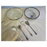 Crystal Bowls & Serving Spoons