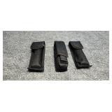 3 Switch blade knifes and cases