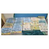50) License Plates