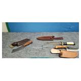 3 knifes, and sleeves