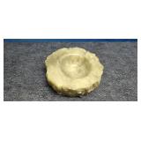 Genuine Alabaster Ash tray made in Italy