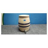 Vintage Blue/White Stoneware Water Jar