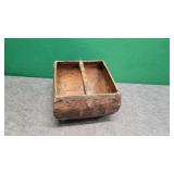 Antique Chinese Wooden Rice Measuring Container