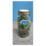 Vintage Jar of Marble's