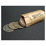 Roll of Kennedy Half Dollars 40% Silver