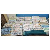 50) License Plates