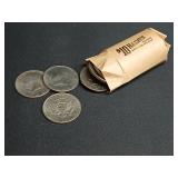 10$ Roll of Kennedy Half Dollars