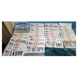 38) License Plates