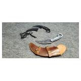 2 New Knifes and sleeves