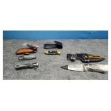 4 New knifes and sleeves