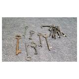Antique Skeleton Collectable Keys