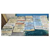 50) License Plates