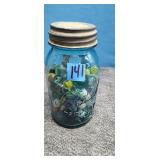 Vintage Jar of Marble's