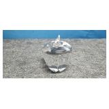 Val Lambert Glass Stem (chipped)