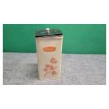 Vintage Mid-Century Metal Bread Box