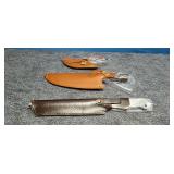 3 New Knifes and sleeves