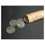 10$ Roll of Kennedy Half Dollars