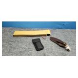 3 New Knifes and sleeves