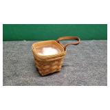 Vintage Longberger Woven Wood Basket