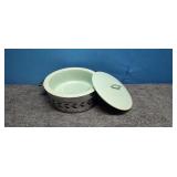 Porcelain Covered Casserole with lid