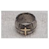 4.75 Size Silver Ring