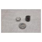 4.75 Size Silver Rings