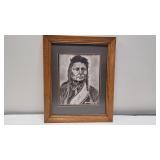 Picture of a Native American 7.5'ï¿½9.5'