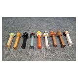 9 Star Wars Pez Dispensers